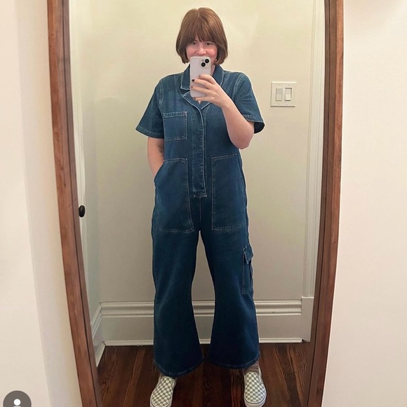 *SOLD* BNWT 🇬🇧 Beyond Nine Charlie Denim Jumpsuit - Picture 4 of 8